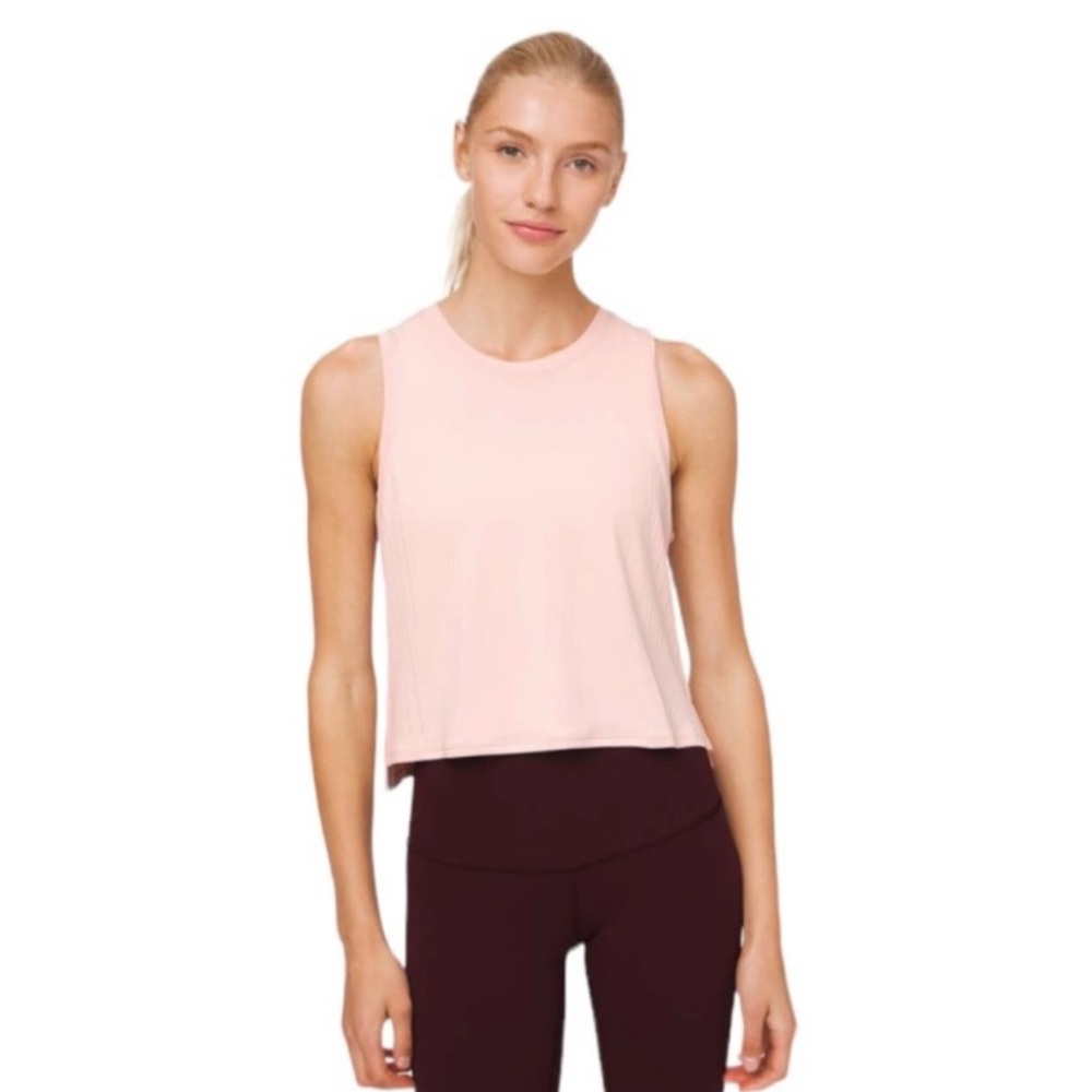 Lululemon athletica train to be tank top